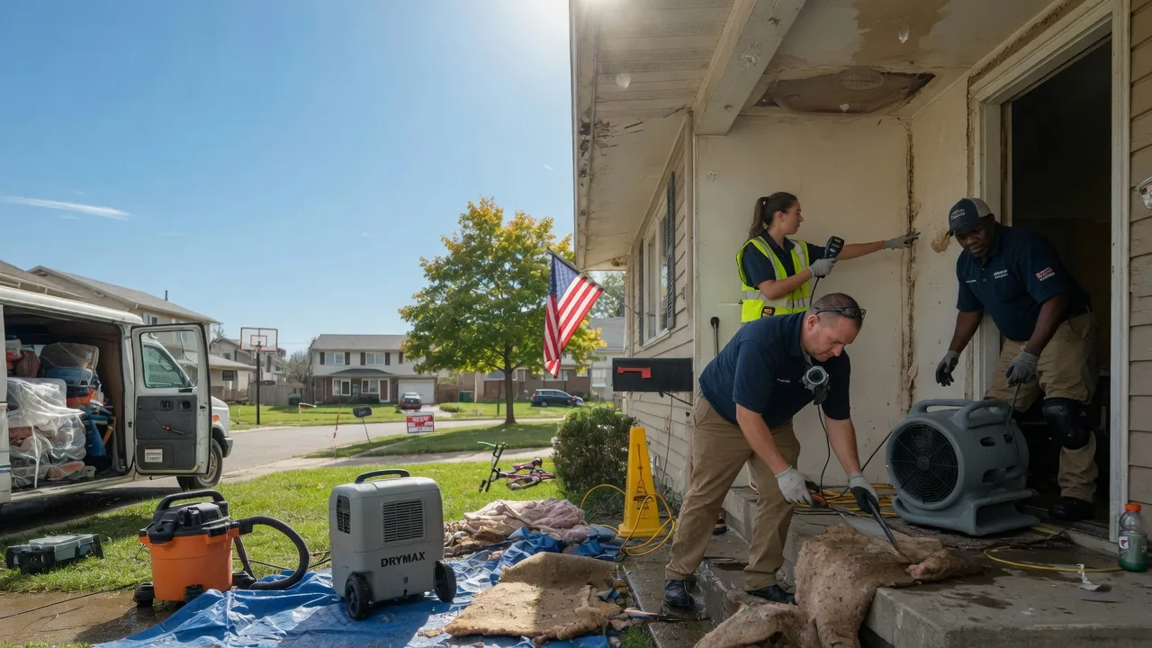 Water Damage Restoration in Rheems, PA near me